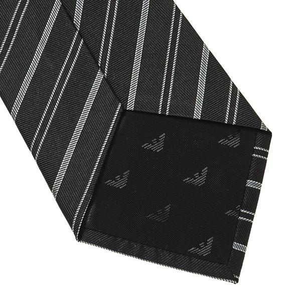 並行輸入 アルマーニ  ネクタイ エンポリオアルマーニ 8A307 00020 ブラック 黒 爆買 | EMPORIO ARMANI | 05