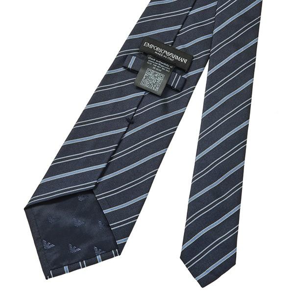 並行輸入 アルマーニ ネクタイ CVT.BASE 8.5 LIN.TIE 8A307 11136 エクリプス ブルー 青 爆買 | EMPORIO ARMANI | 03