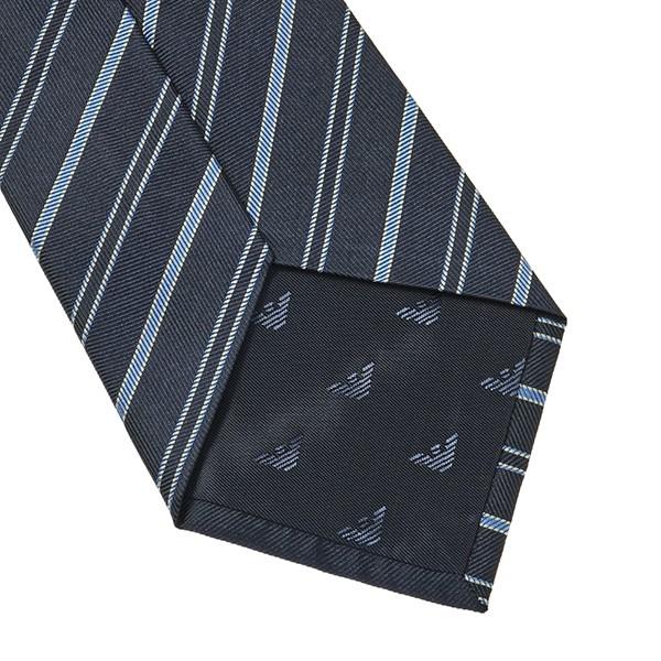 並行輸入 アルマーニ ネクタイ CVT.BASE 8.5 LIN.TIE 8A307 11136 エクリプス ブルー 青 爆買 | EMPORIO ARMANI | 05