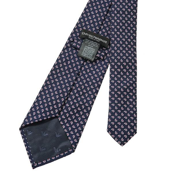 並行輸入 アルマーニ  ネクタイ エンポリオアルマーニ 8A321 00035 ブルー 青 爆買 | EMPORIO ARMANI | 03