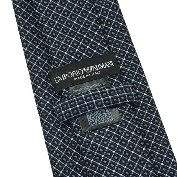 並行輸入 アルマーニ  ネクタイ エンポリオアルマーニ 8A325 00020 ブラック 黒 爆買 | EMPORIO ARMANI | 04