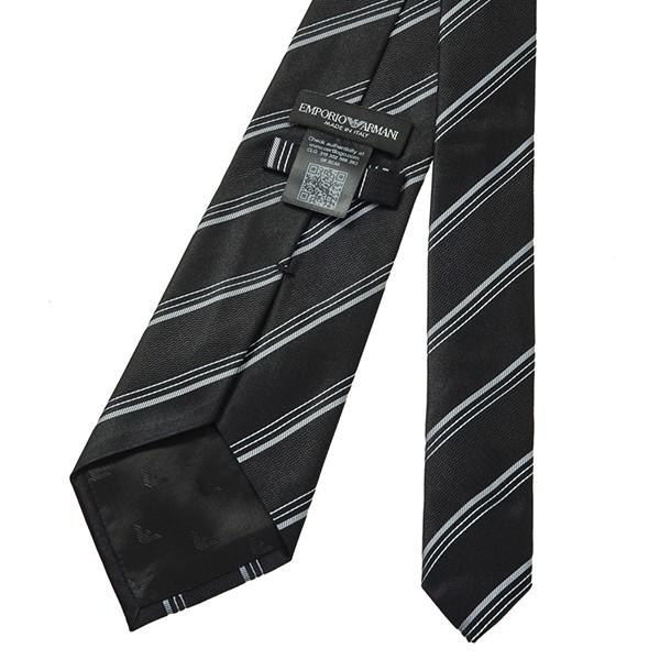 並行輸入 アルマーニ  ネクタイ エンポリオアルマーニ 8A401 00020 ブラック 黒 爆買 | EMPORIO ARMANI | 03