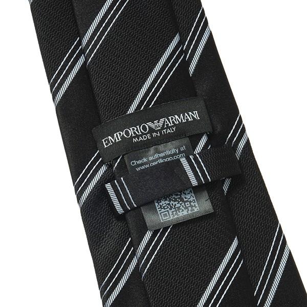並行輸入 アルマーニ  ネクタイ エンポリオアルマーニ 8A401 00020 ブラック 黒 爆買 | EMPORIO ARMANI | 04