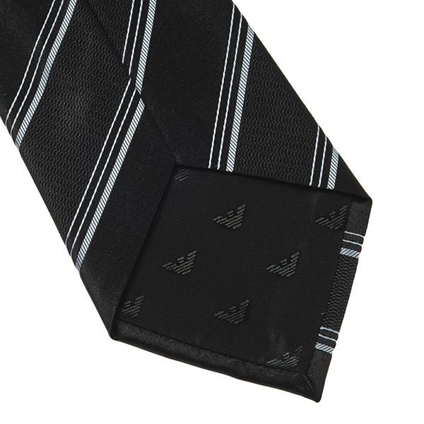 並行輸入 アルマーニ  ネクタイ エンポリオアルマーニ 8A401 00020 ブラック 黒 爆買 | EMPORIO ARMANI | 05