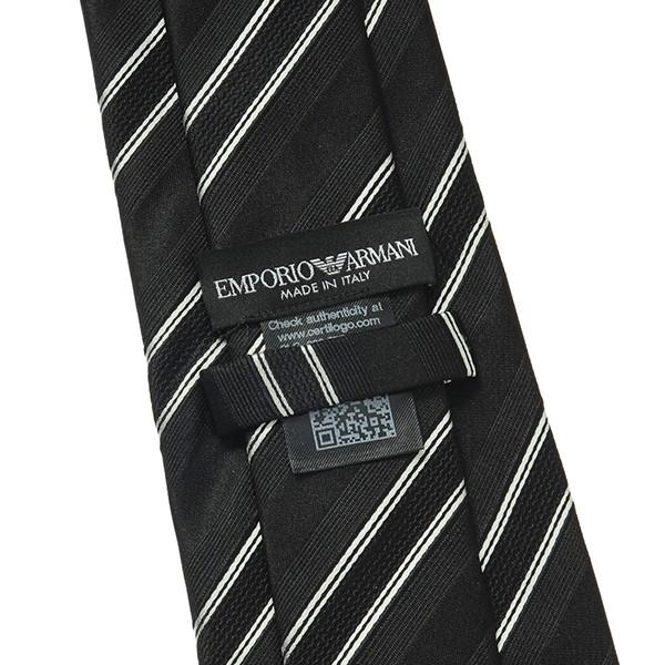 並行輸入 アルマーニ ネクタイ CVT.BASE 8.5 LIN.TIE 8A402 00020 ブラック 黒 爆買 | EMPORIO ARMANI | 04