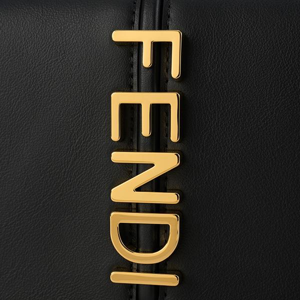 と*ー様 Fendi ロゴプリント ハンドバッグ FENDI フェンディ ショルダーバッグ グラフィ 8BS076 A5DY F0KUR