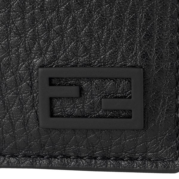 『美品』FENDI ブラックキャンバスキーケース箱付き 美品』FENDI ブラックキャンバスキーケース箱付き