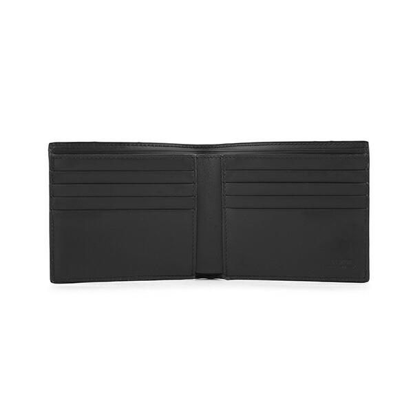 フェンディ 2つ折り財布 ブラック 黒 FENDI 7M0169 AGLP F0L6B