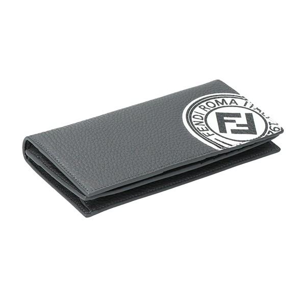 FENDI / 長財布/--/BLK/メンズ/7M0186 FENDI（フェンディ） 並行輸入 長財布 フェンディスタンプ 7M0186 A4NR