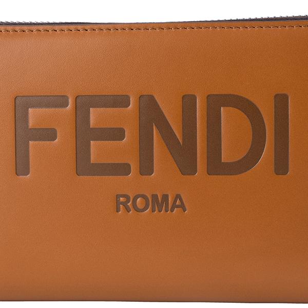 FENDI（フェンディ） 並行輸入 長財布(ラウンドファスナー) ブラウン