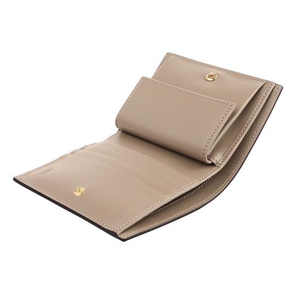 【新品訳あり】FENDI エフ イズ 二つ折り　財布 Fグレージュ レザー 楽天市場】【未使用品】【財布】FENDI フェンディ エフ イズ