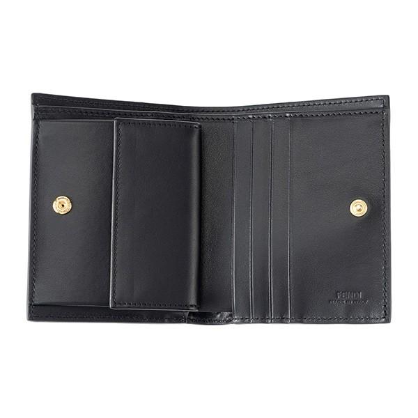 FENDI フェンディ 2つ折り財布 エフ イズ 8M0387 A18B F0KUR 