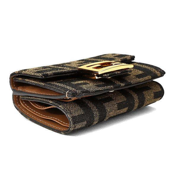 並行輸入 フェンディ 3つ折り財布 バゲット 8M0395 A98P F0A6E お値段見直しました【旧価格 ￥83,800】 | FENDI | 02