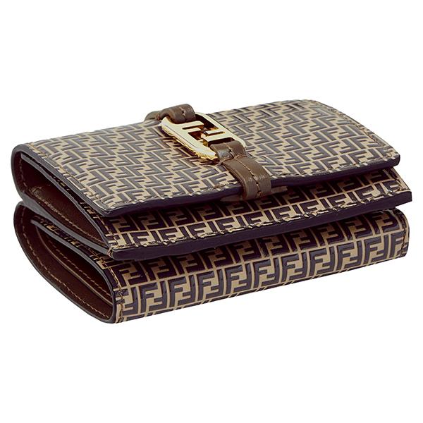 FENDI フェンディ 3つ折り財布 オーロック 8M0395 AHM1 F1FNK  