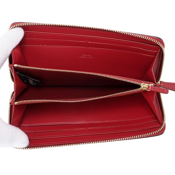 ドフラン　フェンディ FENDI 並行輸入 フェンディ 長財布 エフ イズ 8M0406 A18B F0MVV