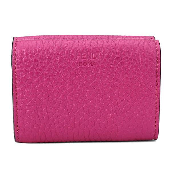 FENDI フェンディ 3つ折り財布 ピーカブー セレリア 8M0426 A91B F022E  