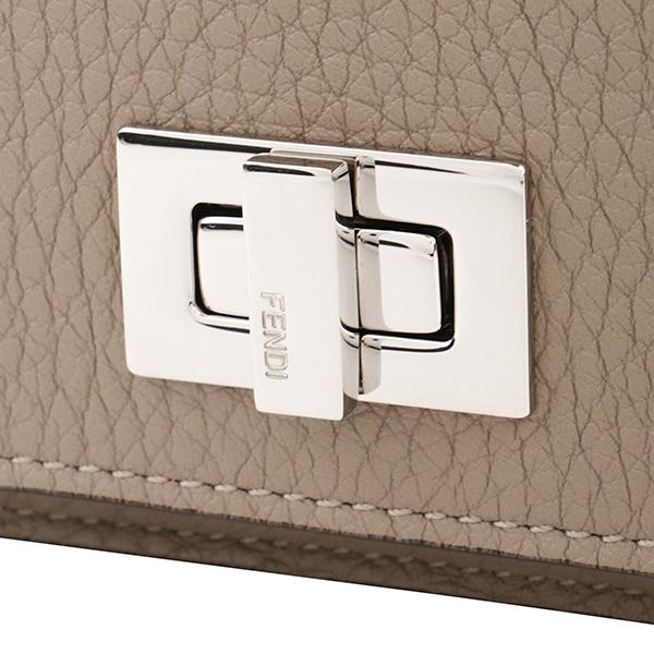 FENDI 並行輸入 フェンディ 3つ折り財布 ピーカブー セレリア 8M0426