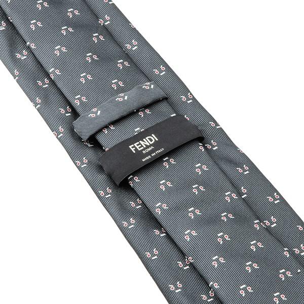 並行輸入 フェンディ ネクタイ TIE 0VB QK5 グレー 爆買 | FENDI | 04