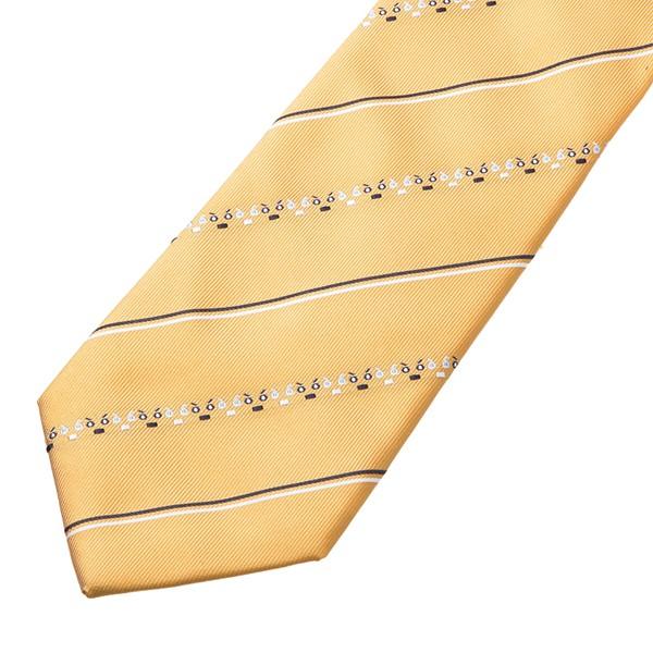 並行輸入 フェンディ ネクタイ TIE 0VC QF1 イエロー/ネイビー 爆買 | FENDI | 01