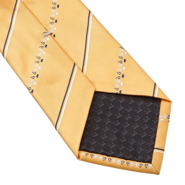 並行輸入 フェンディ ネクタイ TIE 0VC QF1 イエロー/ネイビー 爆買 | FENDI | 05