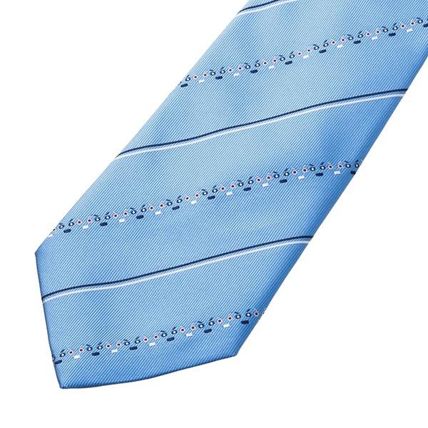 並行輸入 フェンディ ネクタイ TIE 0VC TY2 ライトブルー/ネイビー 爆買 | FENDI | 01