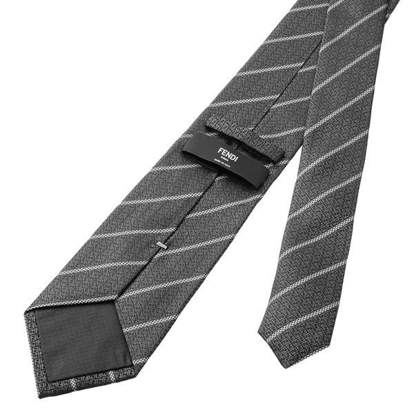 並行輸入 フェンディ ネクタイ TIE 0VJ 93U ブラック 黒 爆買 | FENDI | 03