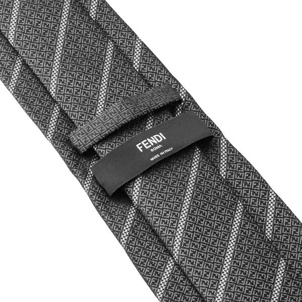 並行輸入 フェンディ ネクタイ TIE 0VJ 93U ブラック 黒 爆買 | FENDI | 04