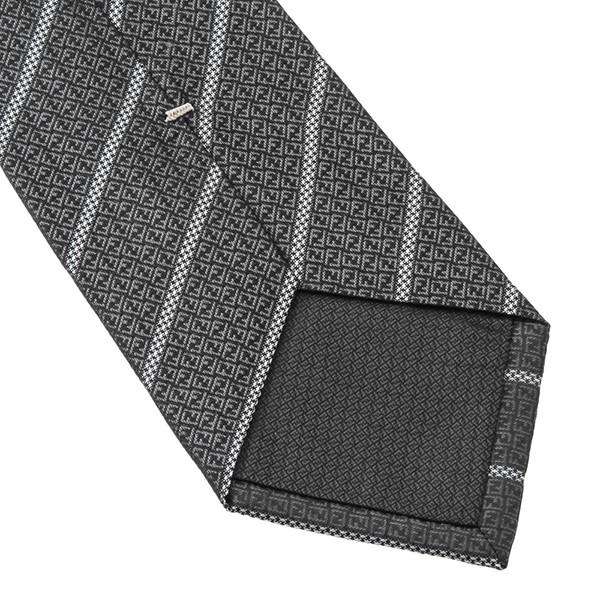 並行輸入 フェンディ ネクタイ TIE 0VJ 93U ブラック 黒 爆買 | FENDI | 05
