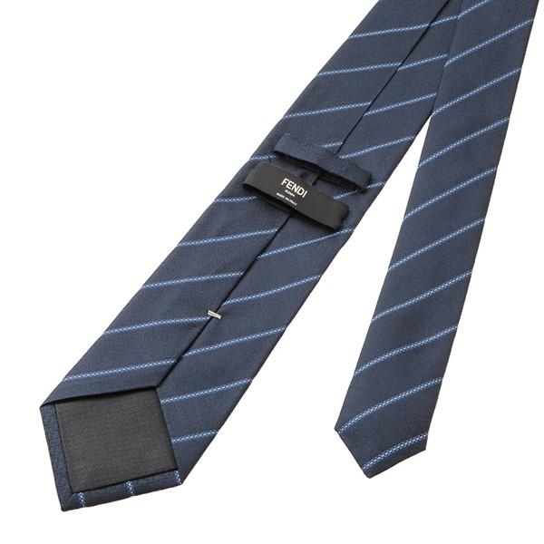 並行輸入 フェンディ ネクタイ TIE 0VJ PJ4 ネイビー 爆買 | FENDI | 03