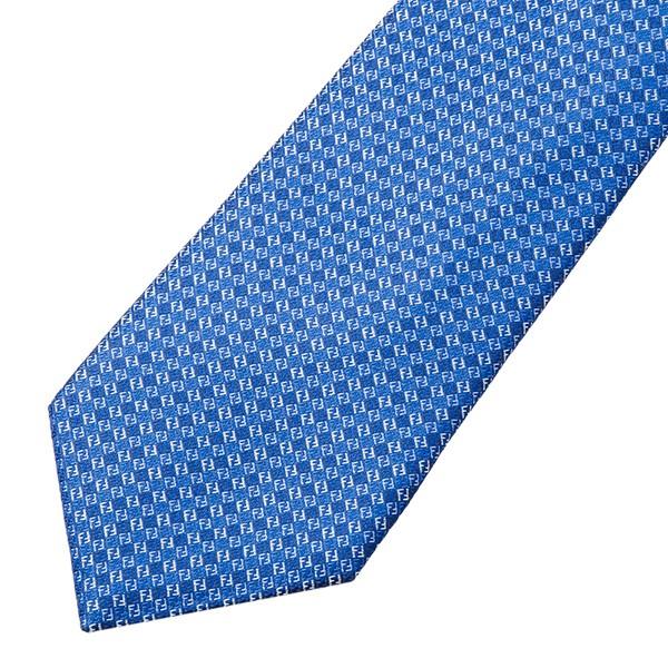 並行輸入 フェンディ ネクタイ TIE 0VL X8A ブルー 青 爆買 | FENDI | 01