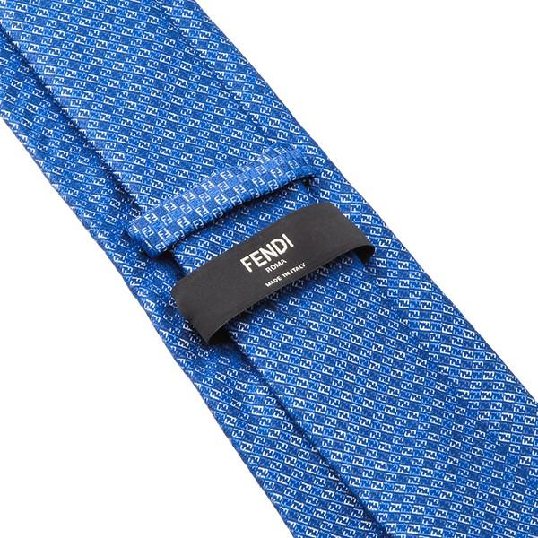 並行輸入 フェンディ ネクタイ TIE 0VL X8A ブルー 青 爆買 | FENDI | 04