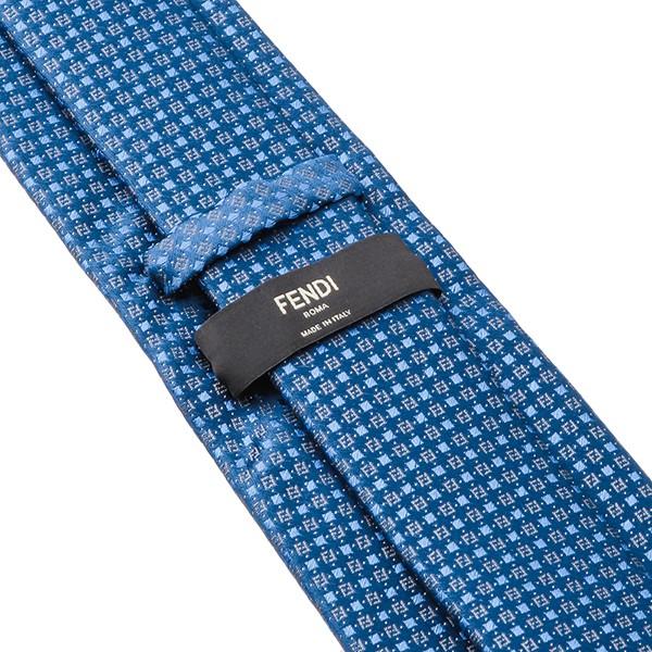 並行輸入 フェンディ ネクタイ TIE 0VN R4V ブルー 青 爆買 | FENDI | 04