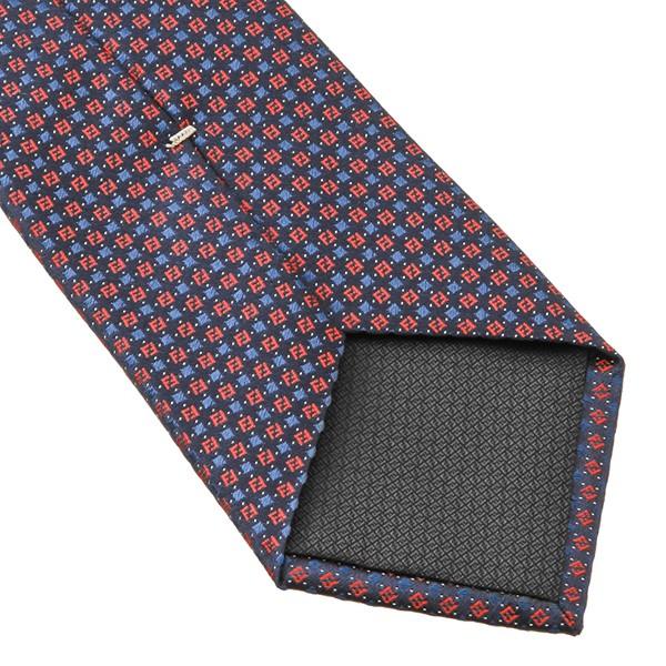 並行輸入 フェンディ ネクタイ TIE 0VN ZB1 ネイビー/レッド 赤 爆買 | FENDI | 05
