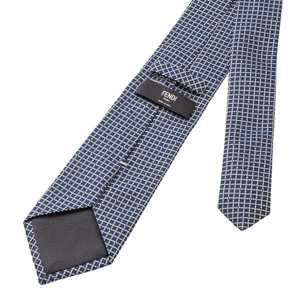 並行輸入 フェンディ  ネクタイ  0VX LT3 ブルー 青 爆買 | FENDI | 03