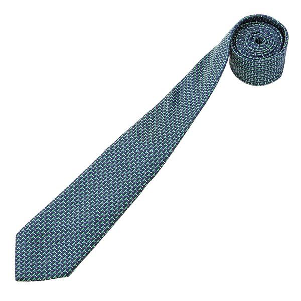 並行輸入 フェンディ ネクタイ TIE 0VY L5T ブルー 青/グリーン 爆買 | FENDI | 02