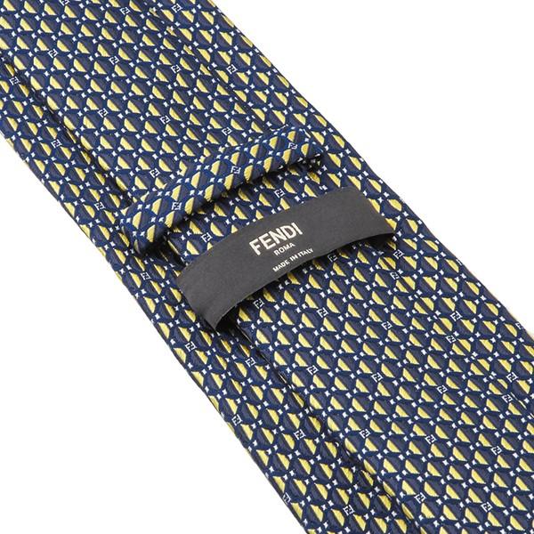 並行輸入 フェンディ  ネクタイ  0VY LT3 ブルー 青 爆買 | FENDI | 04