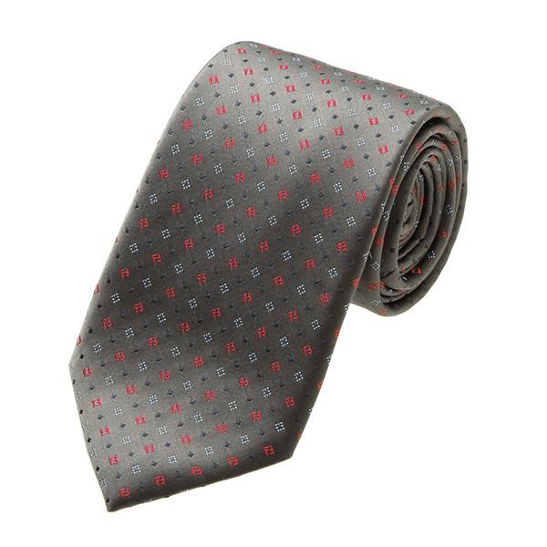 並行輸入 フェンディ ネクタイ TIE A0AV QK5 グレー 爆買 | FENDI