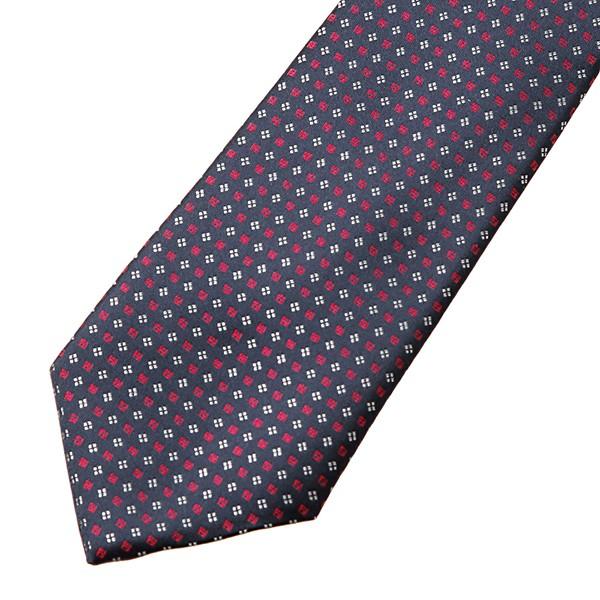 並行輸入 フェンディ ネクタイ TIE A0C9 8Y7 ダークブルー 青/レッド 赤 爆買 | FENDI | 01