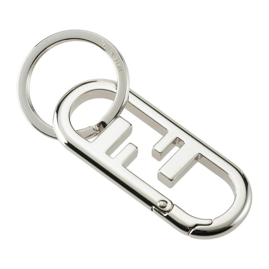 並行輸入 フェンディ キーホルダー FENDI オーロック 7AS187 B08 F0TH0メンズ シルバー | FENDI | 02