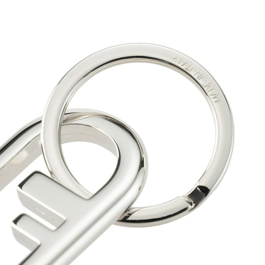 並行輸入 フェンディ キーホルダー FENDI オーロック 7AS187 B08 F0TH0メンズ シルバー | FENDI | 05