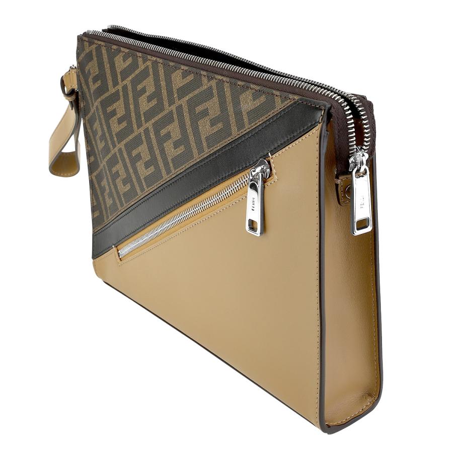 フェンディバッグ★値下げ‼︎ FENDI 並行輸入 フェンディ クラッチ セカンドバッグ ダイアゴナル