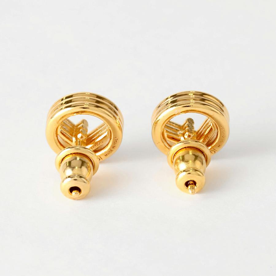 【良品】FENDI フェンディ　エフイズ　ピアス　ゴールド　両耳 FENDI（フェンディ） ピアス アクセサリー エフ イズ F IS 8AK989 B08