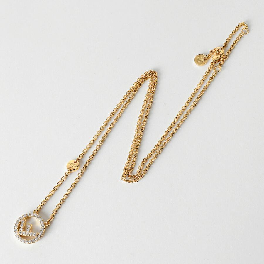 並行輸入 フェンディ ネックレス FENDI エフ イズ フェンディ 8AL064 ATEP F089Uレディース ゴールド 金 | FENDI | 03