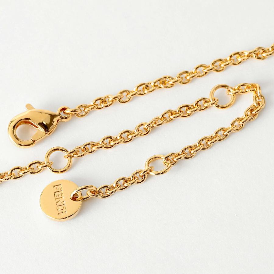 並行輸入 フェンディ ネックレス FENDI エフ イズ フェンディ 8AL064 ATEP F089Uレディース ゴールド 金 | FENDI | 06