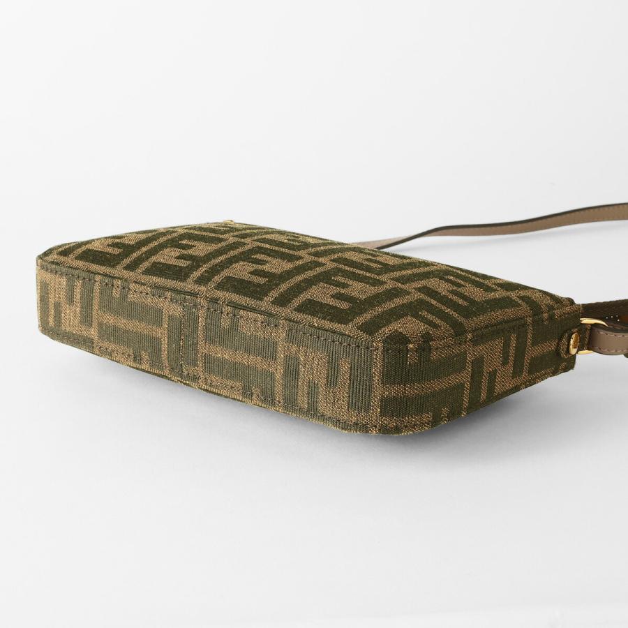 並行輸入 フェンディ クラッチ セカンドバッグ ブラウンFFジャカードファブリック 8BS073 AD23 F1GE3 | FENDI | 02