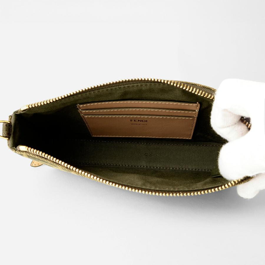 並行輸入 フェンディ クラッチ セカンドバッグ ブラウンFFジャカードファブリック 8BS073 AD23 F1GE3 | FENDI | 04