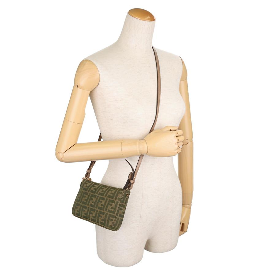 並行輸入 フェンディ クラッチ セカンドバッグ ブラウンFFジャカードファブリック 8BS073 AD23 F1GE3 | FENDI | 05