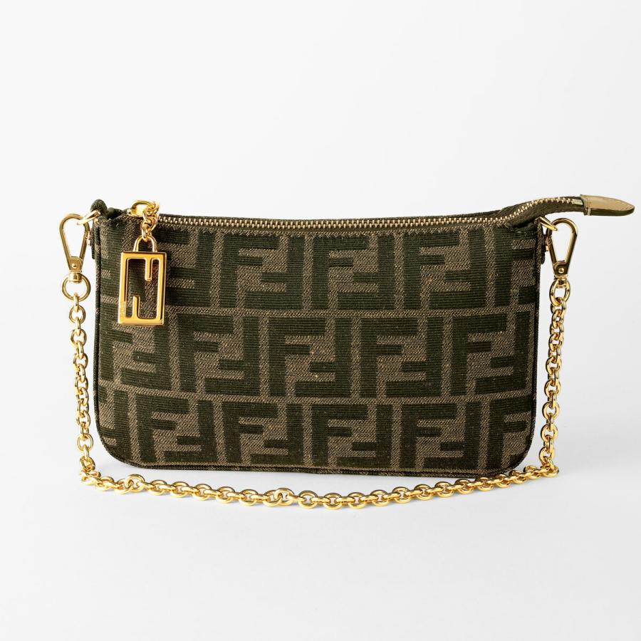 並行輸入 フェンディ クラッチ セカンドバッグ ブラウンFFジャカードファブリック 8BS073 AD23 F1GE3 | FENDI | 07