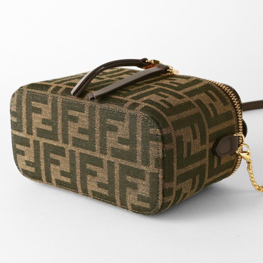 FENDI（フェンディ） 並行輸入 ショルダーバッグ ブラウンFFジャカード
