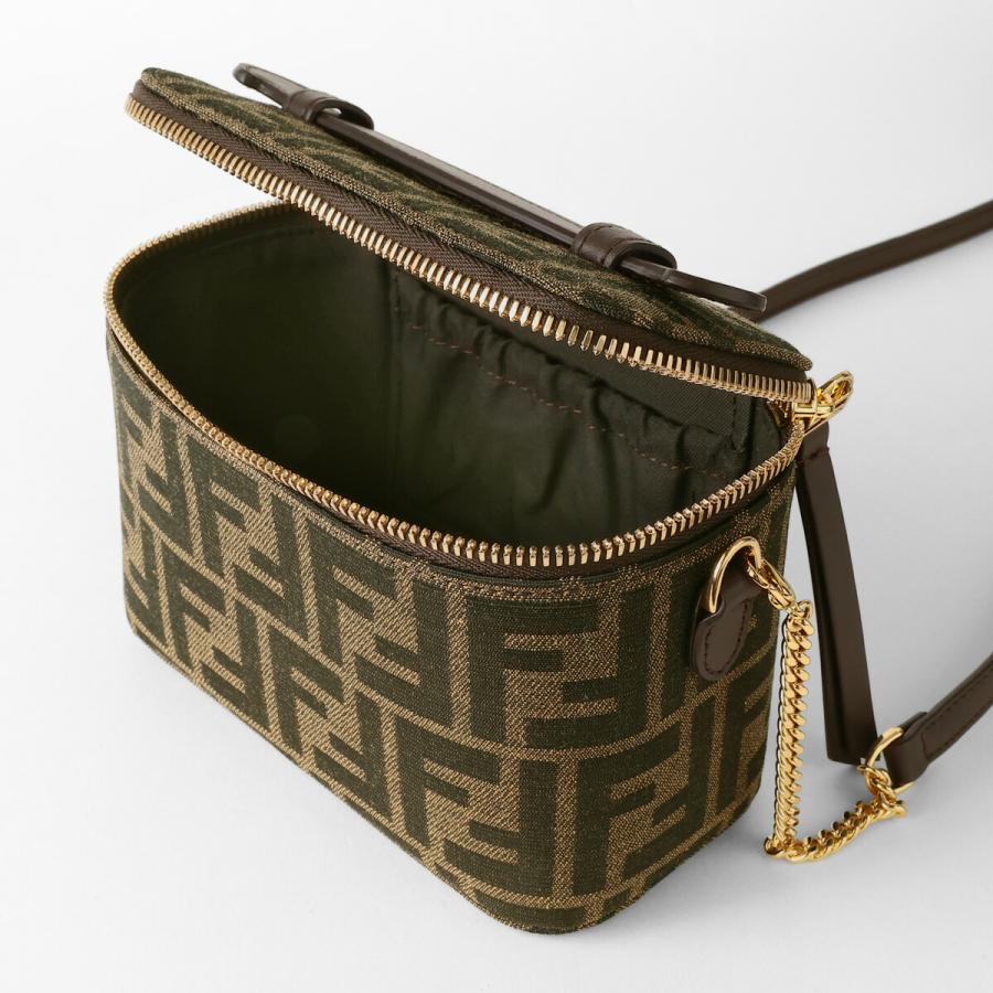 FENDI（フェンディ） 並行輸入 ショルダーバッグ ブラウンFFジャカード